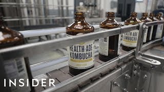 How Kombucha Is Made [upl. by Nawiat]