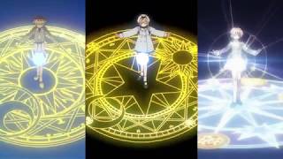 Cardcaptor Sakura  Key Release Comparison 2018 HD [upl. by Aloysius]