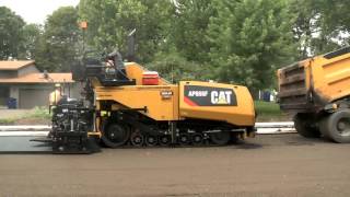 Operator Describes Benefits of Caterpillar AP655F Paver [upl. by Stralka]