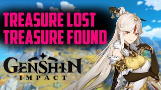 Treasure Lost Treasure Found Jade PlateGuide  Genshin Impact [upl. by Yedok167]