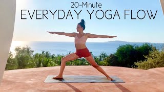 20 Minute Everyday Vinyasa Yoga Flow [upl. by Ynattir]