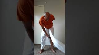 How to wear Haryanvi Dhoti [upl. by Atteuqahc670]