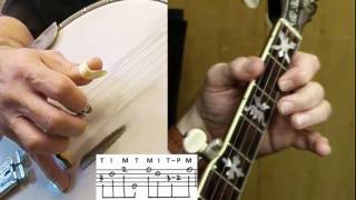 5String Banjo Instructional Tutorial quotIll Fly Awayquot [upl. by Ayamat926]