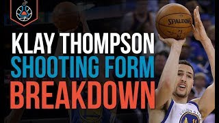 How To Klay Thompson Shooting Form [upl. by Assiroc]