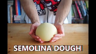 Make Beautiful Pasta  Semolina Dough [upl. by Sirenay]