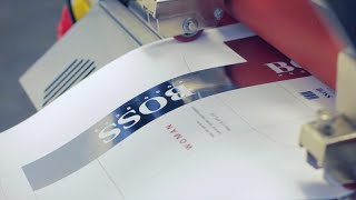 Foiling and Spot UVstyle Print Effects  Matrix Laminating Systems Video [upl. by Vig115]