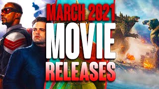 MOVIE RELEASES YOU CANT MISS MARCH 2021 [upl. by Willem]