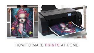 HOW TO MAKE PRINTS at home ❤️ Tutorial [upl. by Ranip]