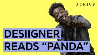 quotPandaquot Desiigner Reads All The Lyrics [upl. by Adnirual]