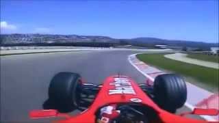 Ferrari F2004  Pure Onboard Sound V10 Engine 2004 F1 season [upl. by Fawnia]