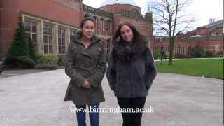 University of Birmingham  Students Perspective [upl. by Llatsyrc]