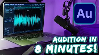 Learn How to Use Adobe Audition in 8 minutes [upl. by Knowling]