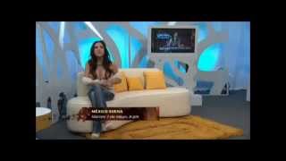 SANDRA CORCUERA OOPS ON LIVE TV MEXICO [upl. by Atillertse]