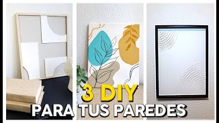 COMO HACER CUADROS DECORATIVOS Y ELEGANTES [upl. by Erodeht]