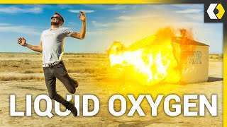 Why You Should NEVER Spill Liquid Oxygen [upl. by Dumond]