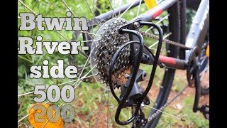 Btwin Riverside 500 offroad TestDrive Travel Diary [upl. by Caniff]