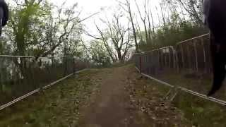 A lap of the 2013 Koksijde World Cup CycloCross cycling circuit with a GoPro camera [upl. by Dalt794]