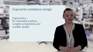 Ergonomic workplace design [upl. by Tut554]