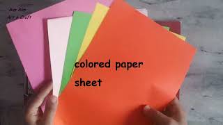 2 easy ways to make scrapbook for school project [upl. by Zanze]