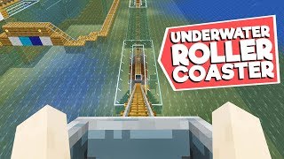 MINECRAFT KA DEEPEST UNDERWATER ROLLER COASTER  MINECRAFT RP PART 3 [upl. by Sheeree]