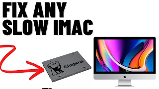 Fix Any Slow iMac 20122020  Install SSD Externally [upl. by Ursi]