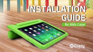 How to install a kids case for iPad [upl. by Dorisa]