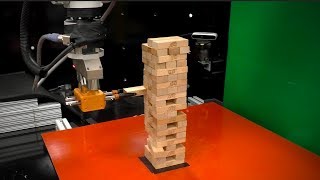 MIT Robot Learns How to Play Jenga [upl. by Rochell]