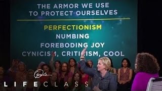 Why Brené Brown Says Perfectionism Is a 20Ton Shield  Oprahs Lifeclass  Oprah Winfrey Network [upl. by Nancey]