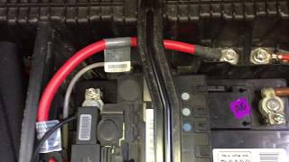 How to remove 1 series battery amp reinstall BMW fit disconnect battery [upl. by Aekim]