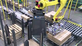 Robotic Case Palletizer  IQF Potatoes  BW Integrated Systems [upl. by Mimajneb317]