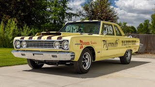 Historic Hemi Super Stock Racer Judy Lillys 1967 Plymouth Belvedere Auction Completed [upl. by Huff]