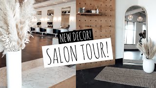 SALON TOUR  FINALLY FULLY RENOVATED [upl. by Icat]