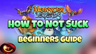 50 Monster Legends Tips and Tricks  LEARN EVERYTHING [upl. by Holofernes]