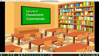 Classroom Commands Classroom Instructions English for Kids [upl. by Anitneuq925]