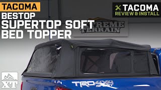 Tacoma Bestop Supertop Soft Bed Topper 20052020 Review amp Install [upl. by Gearard]