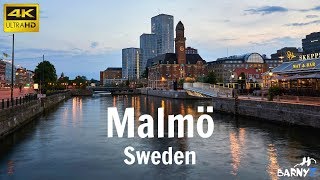 Malmö Sweden 4K [upl. by Nallac854]