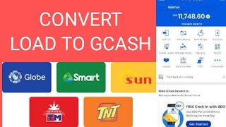 HOW TO CONVERT LOAD TO GCASH [upl. by Lyreb674]