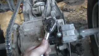 How to bleed ATV brakes [upl. by Mickelson]