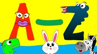 ABC Alphabet  A to Z Animals for Kids [upl. by Pugh]