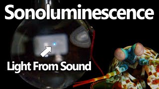 Punching Water So Hard LIGHT Comes Out  Sonoluminescence [upl. by Hulbig372]