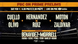 Benavidez vs Morrell PRELIMS  BenavidezMorrell [upl. by Zetniuq]