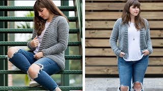 Crochet the Everyday Cardigan Sweater [upl. by Sam]