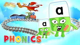 Phonics  Learn to Read  The Letter A  Journey Through the Alphabet  Alphablocks [upl. by Leelahk251]