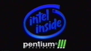 Intel Pentium III quotIntel Insidequot 1999 [upl. by Luoar855]