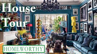 HOUSE TOUR  Inside A Maximalist New York City Townhouse [upl. by Letsou]