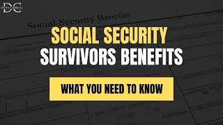 Social Security Survivors Benefits What you need to know [upl. by Ahsiele454]