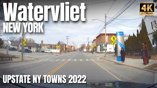 Driving Watervliet NY  Winter 2022 Update [upl. by Anelram227]