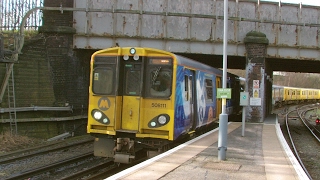 Half an Hour at 216  Birkenhead North Station 1022017  Class 507 508 terminus [upl. by Nirro]