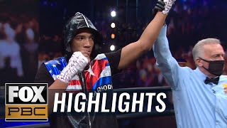 David Morrell Jr dominates Mike Gavronski wins by thirdround knockout  HIGHLIGHTS  PBC ON FOX [upl. by Rainger]