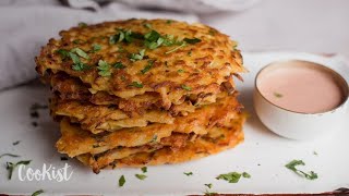 Grated potato fritters ready in a few minutes [upl. by Jaddo406]